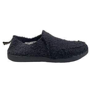 Vionic Women’s Malibu Beach Black Boucle Slip On Flat Size US 6.5